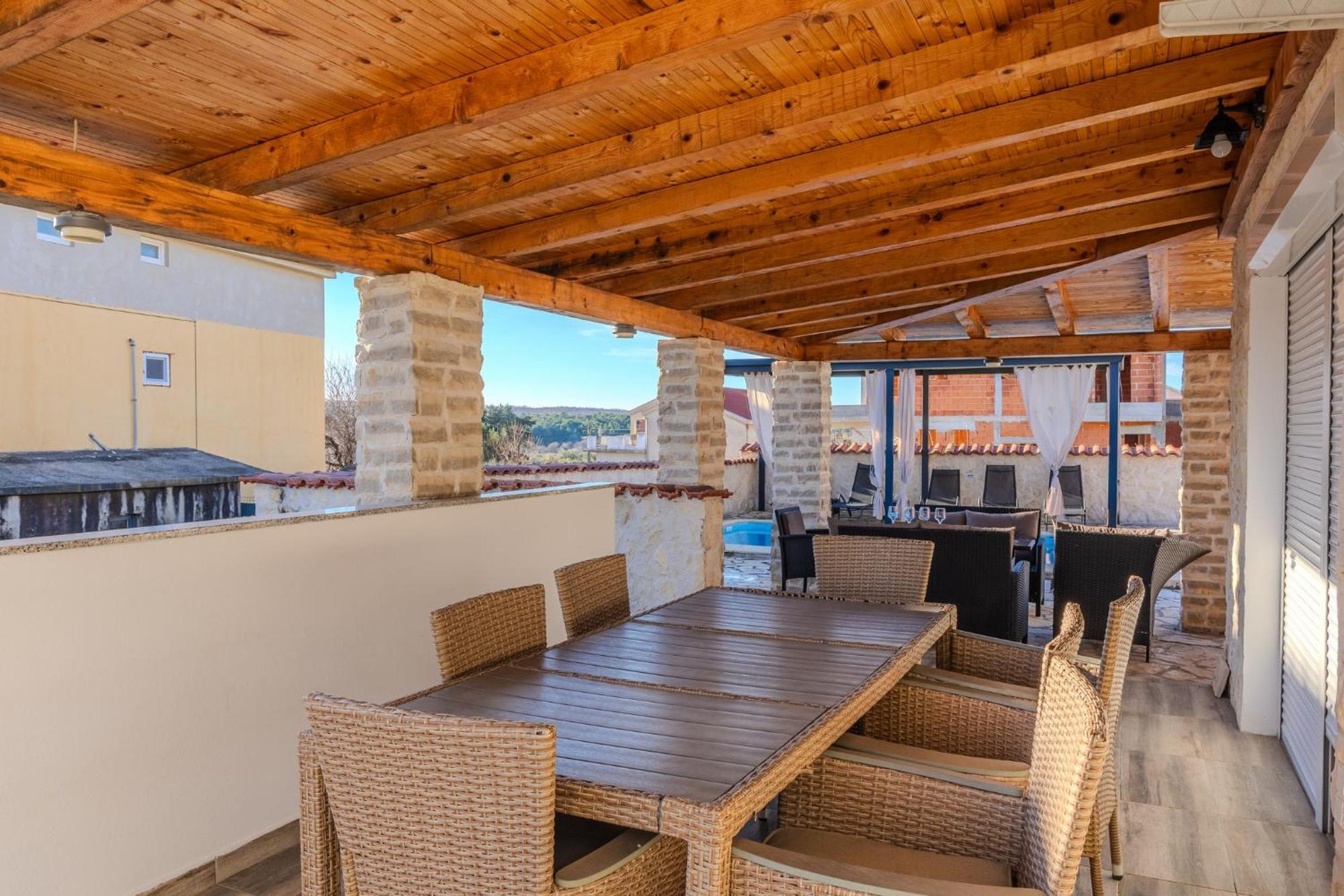 Villa Dalmacija Posedarje Exteriör bild