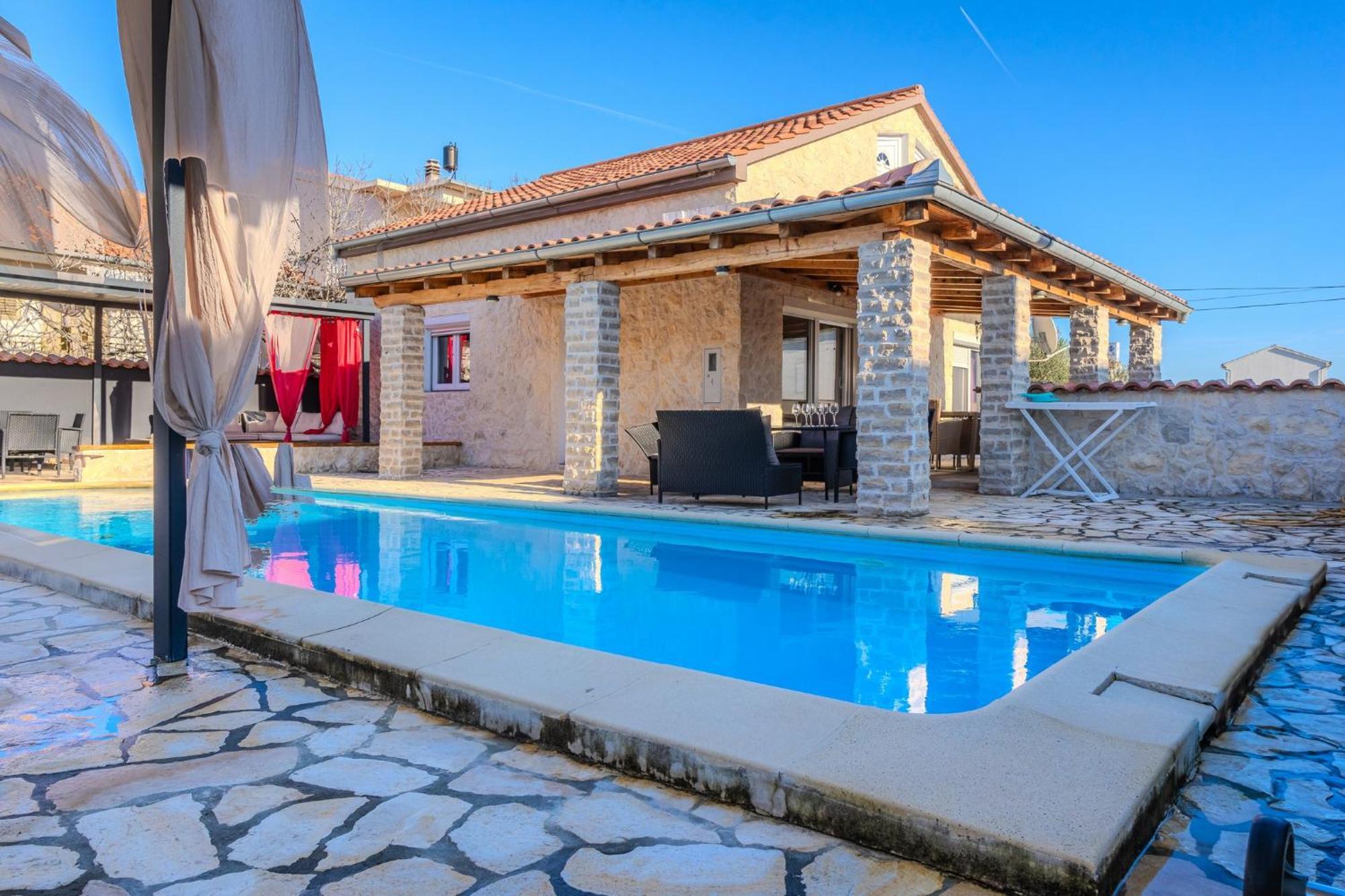 Villa Dalmacija Posedarje Exteriör bild