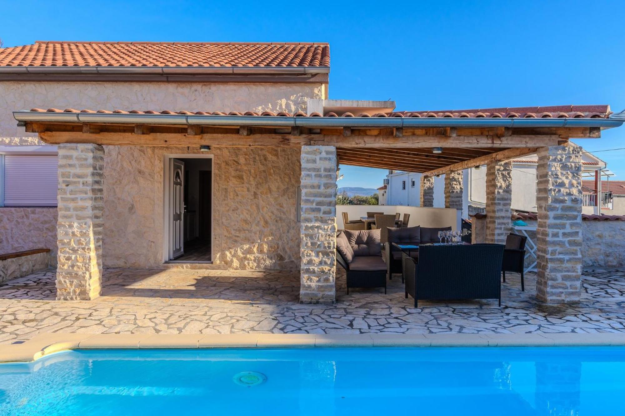 Villa Dalmacija Posedarje Exteriör bild