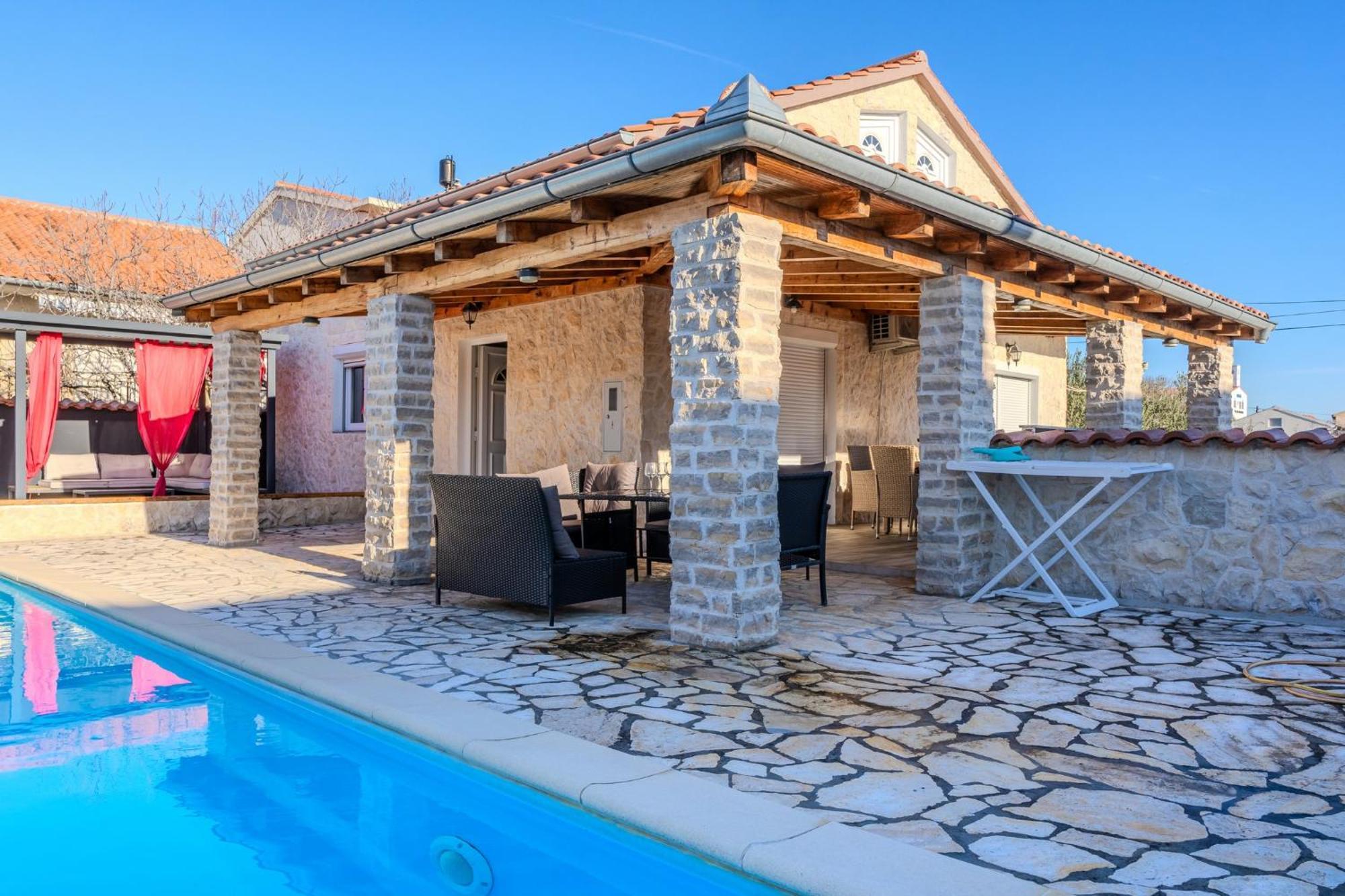 Villa Dalmacija Posedarje Exteriör bild
